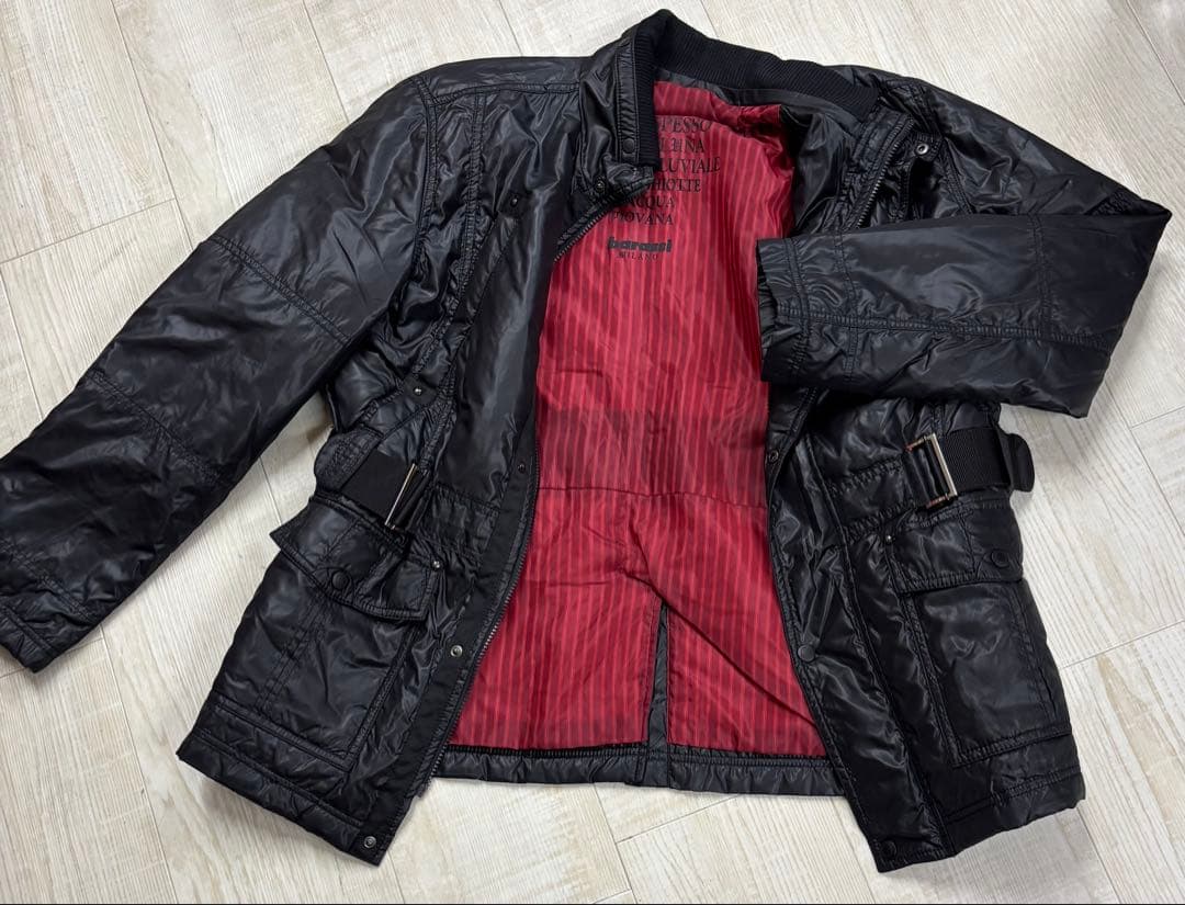 【極美品希少!! 】バラシbarassi ダウンジャケット ベルト 48 L