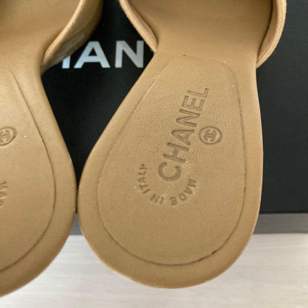 専用です！　シャネル　ミュールー　カメリア　ココマーク6 デパート購入　本体のみ