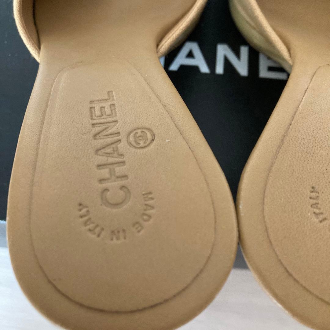 専用です！　シャネル　ミュールー　カメリア　ココマーク6 デパート購入　本体のみ