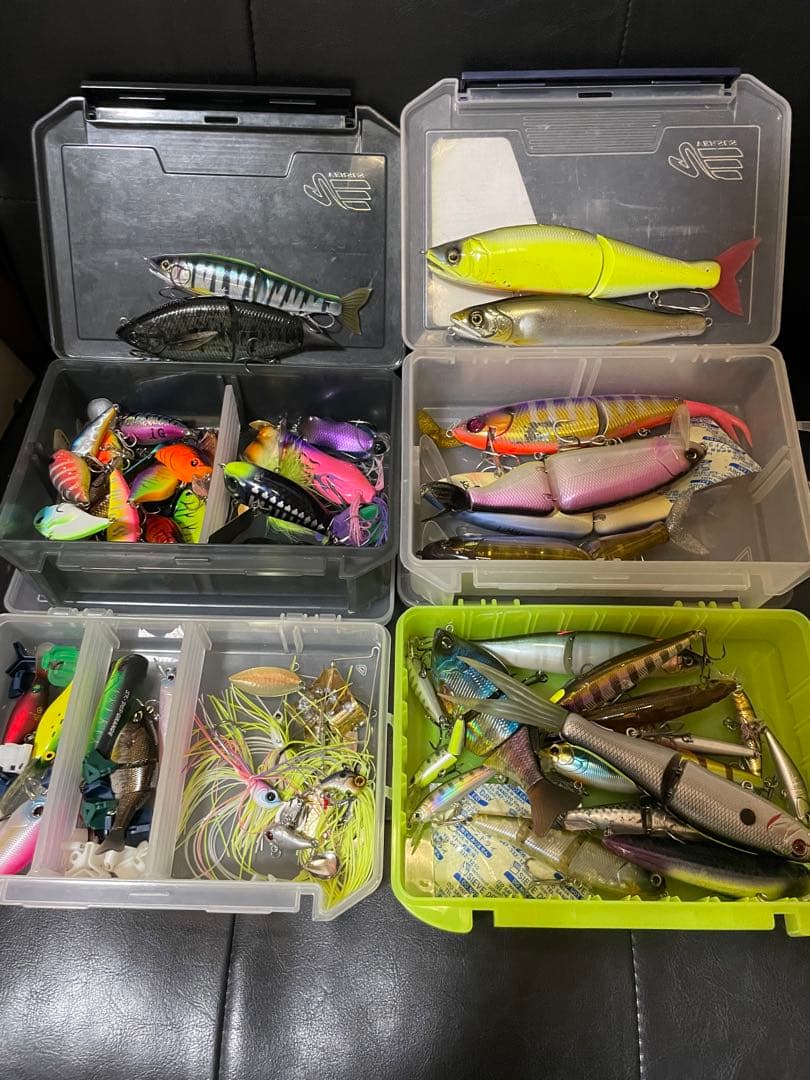 ハードルアー セット 　バス釣り引退