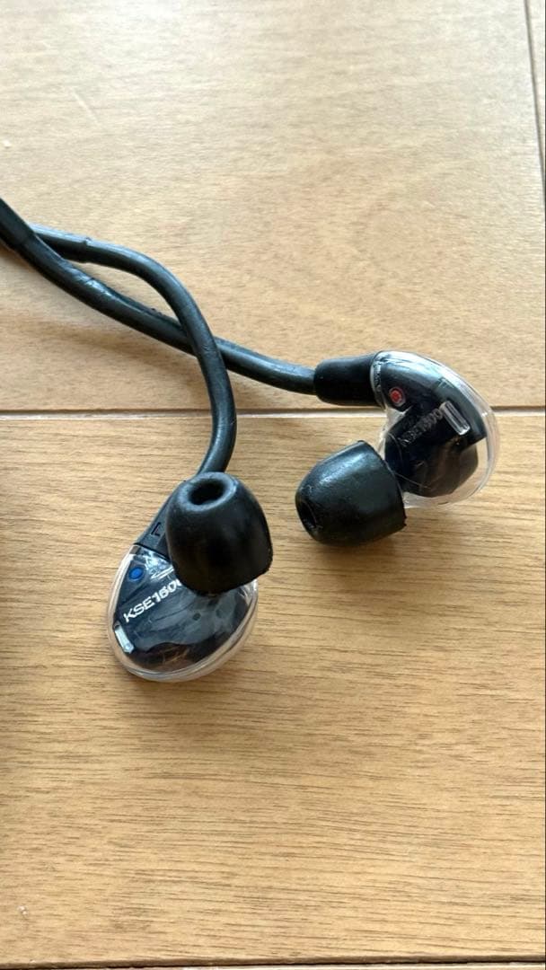SHURE KSE1500 ブラック 有線イヤホン