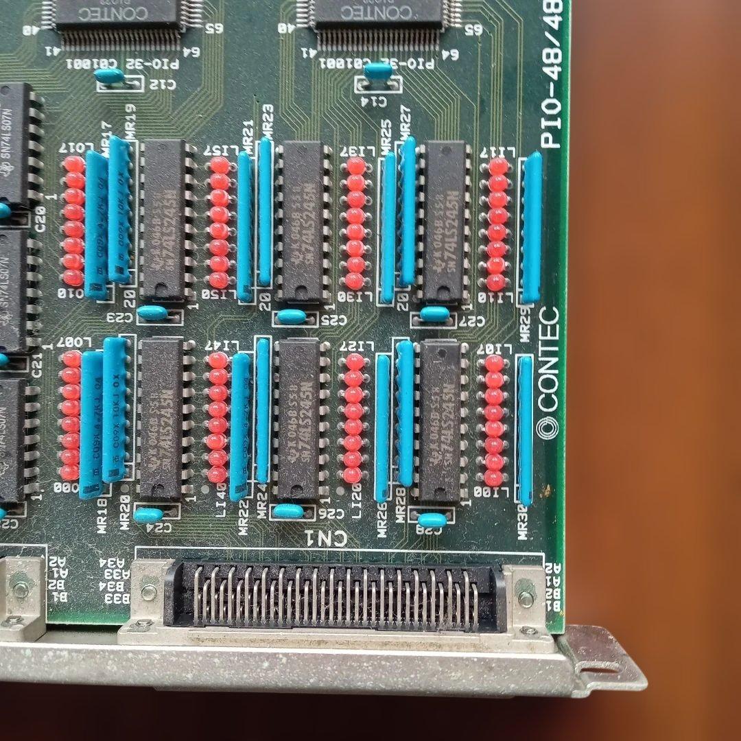たぶん動く PC9801拡張カード CONTEC PIO-48/48T(98)