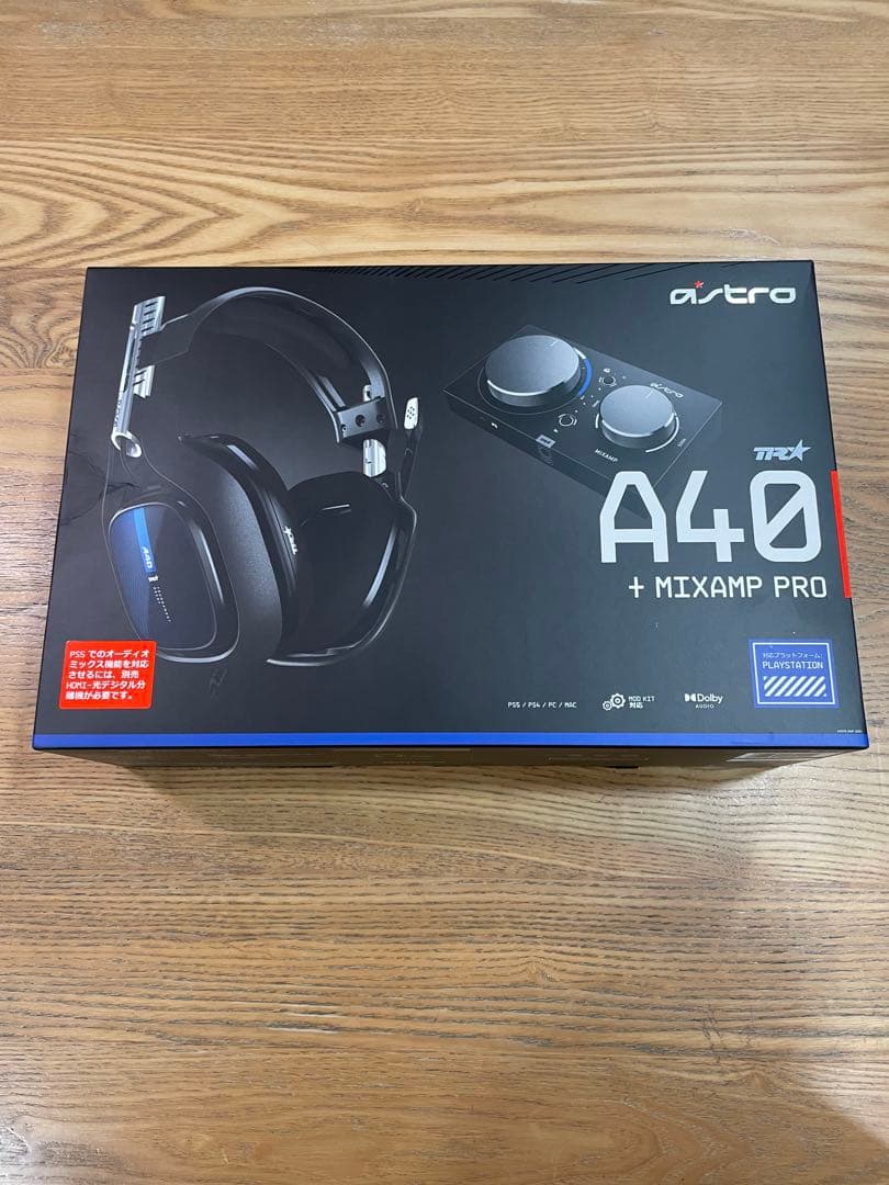 【完品】ASTRO A40ゲーミングヘッドホン+ MixAmp Pro