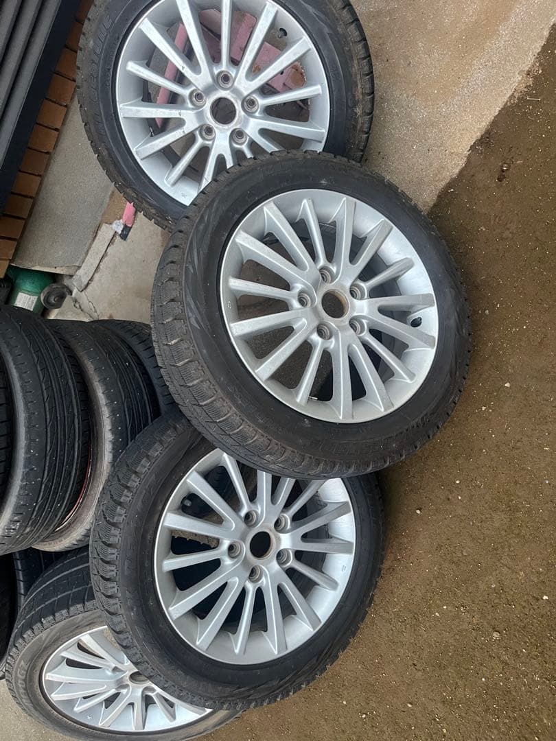 引き取り値下げ！スイフト16インチ スポークデザイン ホイールスタッドレスセット