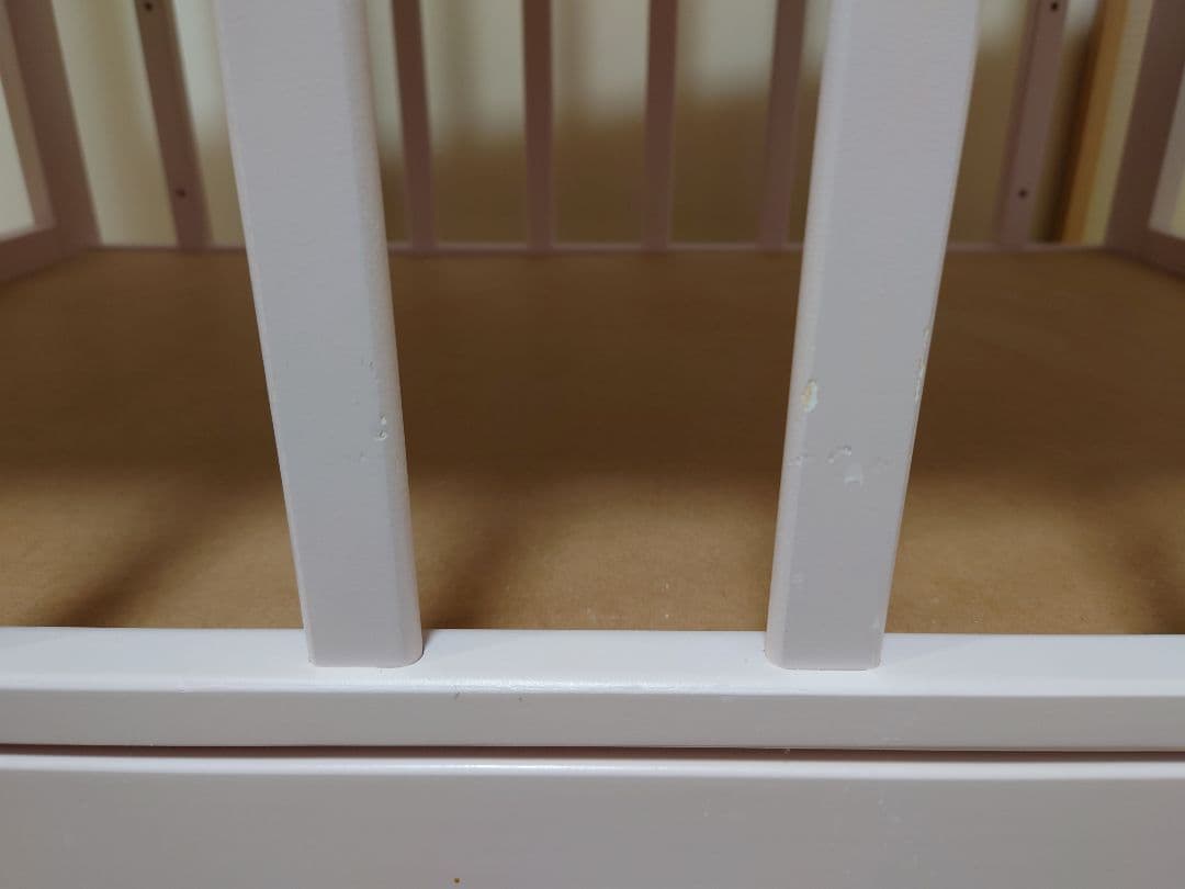 送料込 ミニベビーベッド あわイロ あわいピンク グランドール