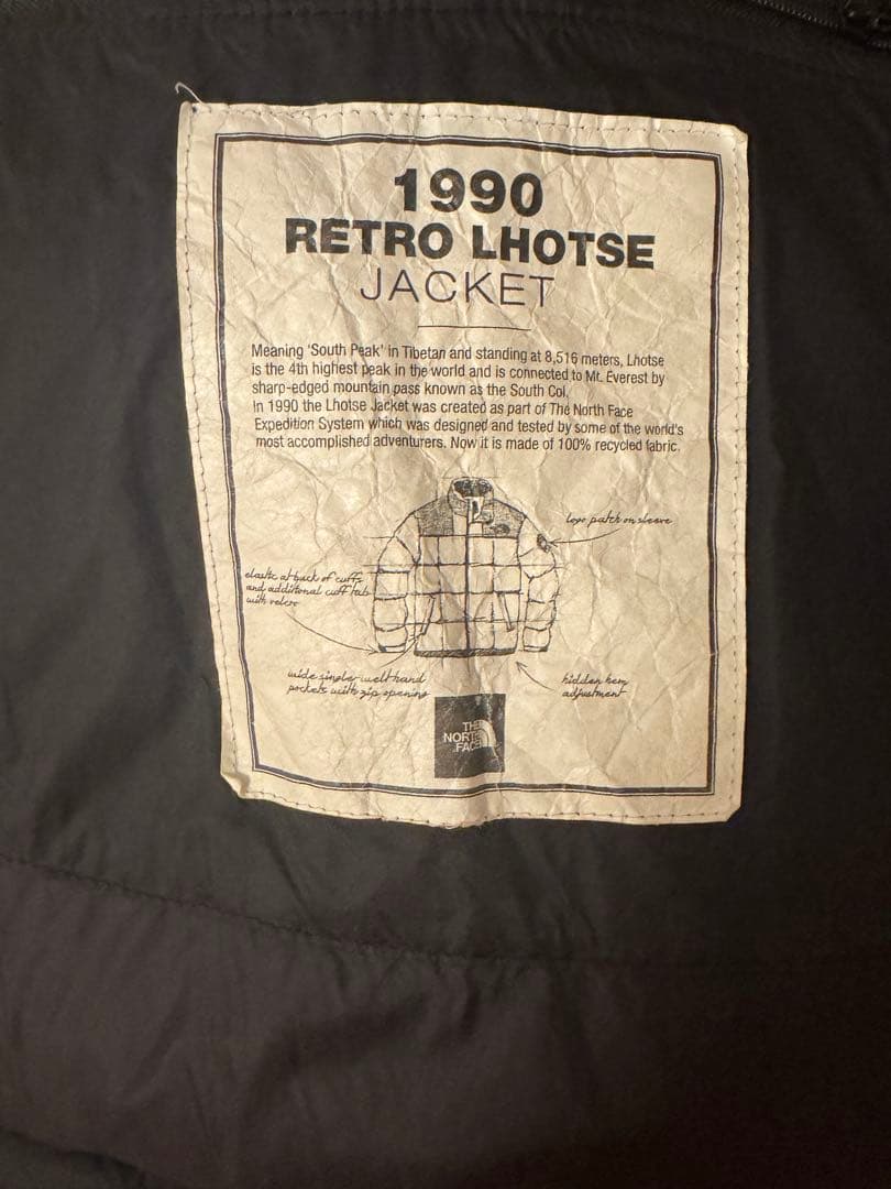 THE NORTH FACE Lhotse 雪山柄 ダウン 100(L) 韓国版