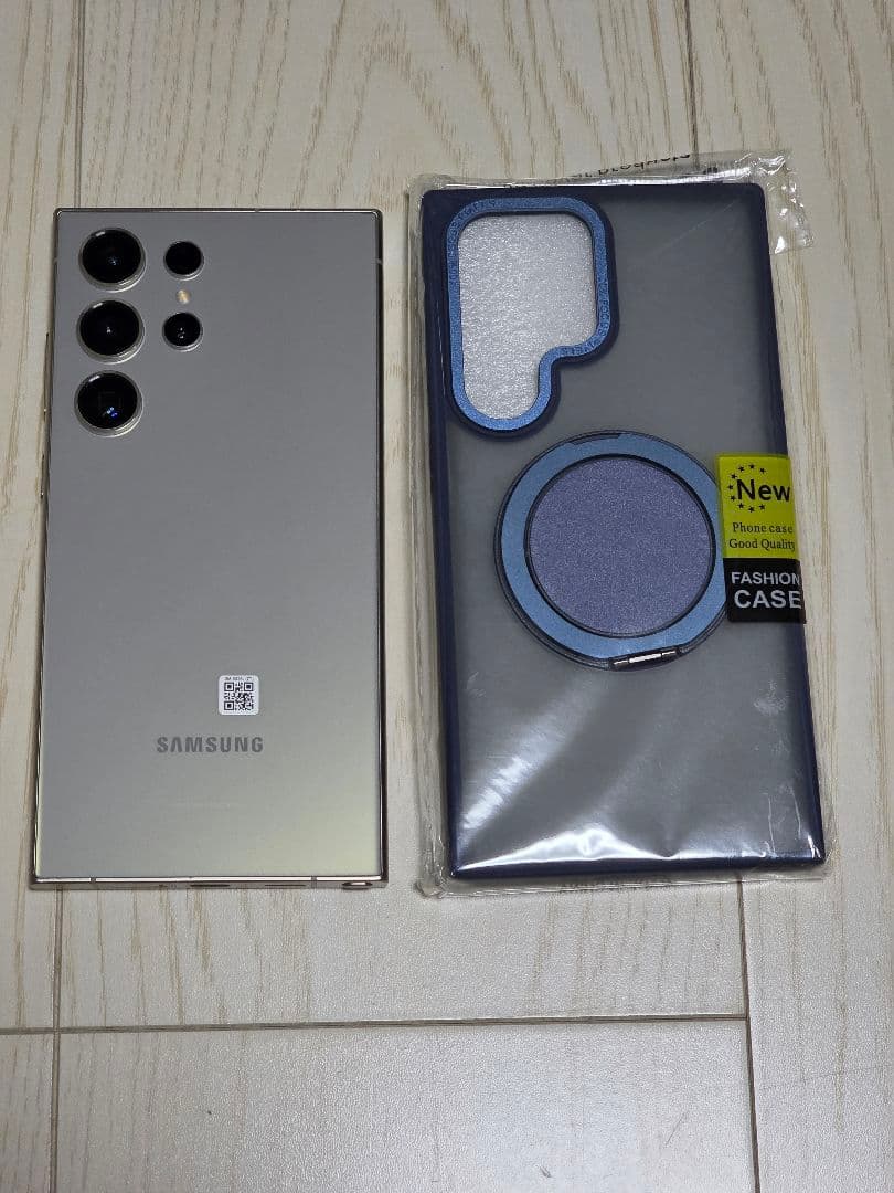 Galaxy S24 Ultra 256GB チタンウムグレー極極極極美品