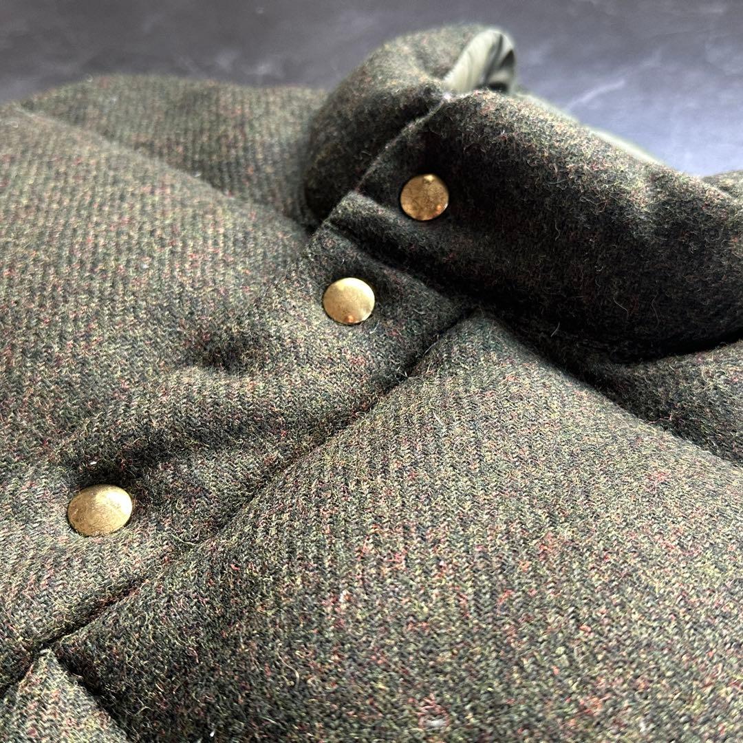 ジャケット・アウター Crescent Down Works Tweed Down Vest