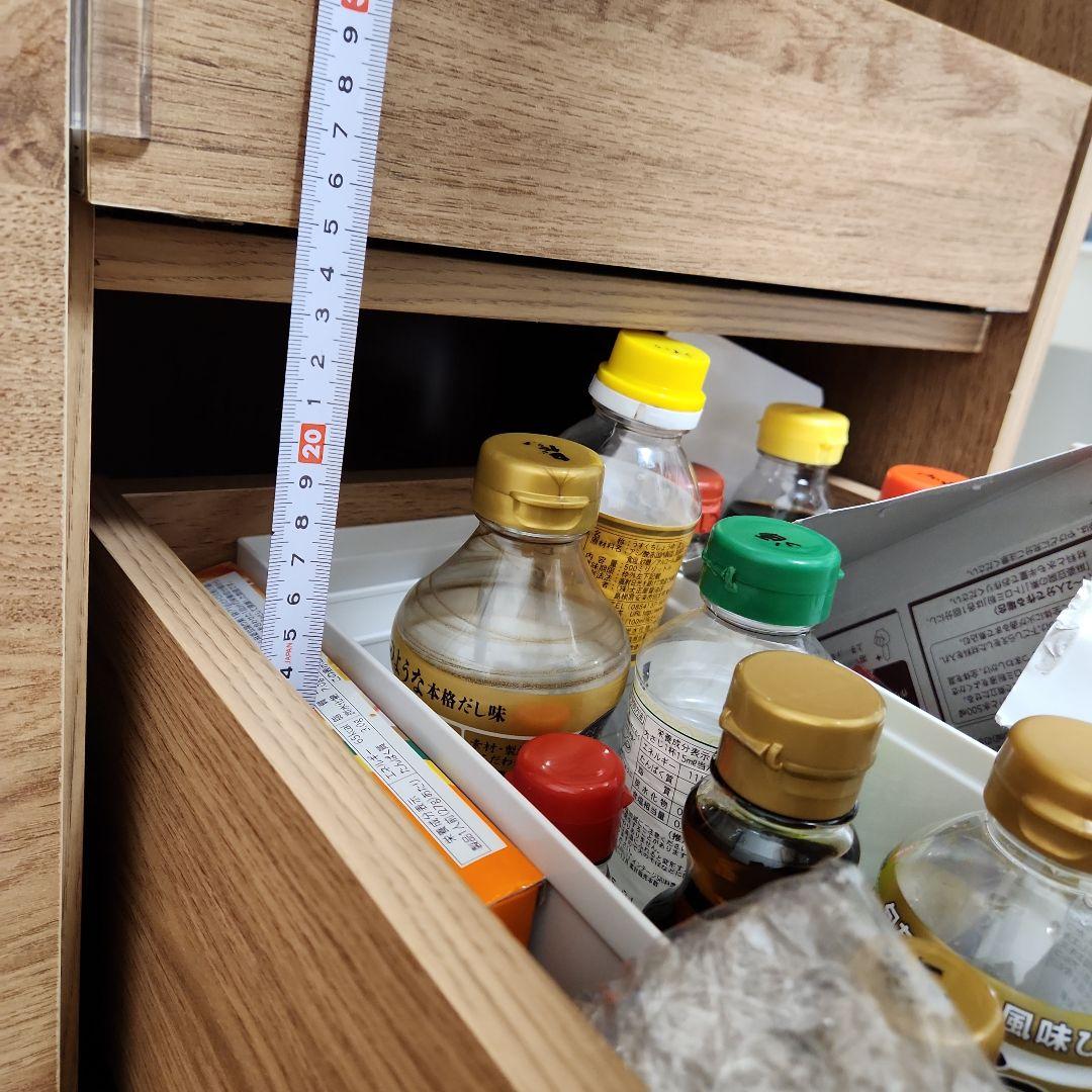 値下げしました！バロッカ　キッチンカウンター ナチュラルウッド