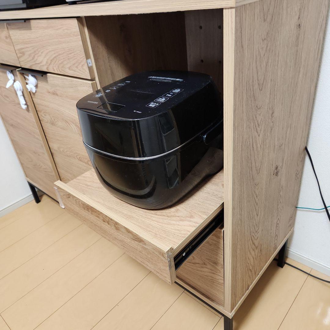 値下げしました！バロッカ　キッチンカウンター ナチュラルウッド