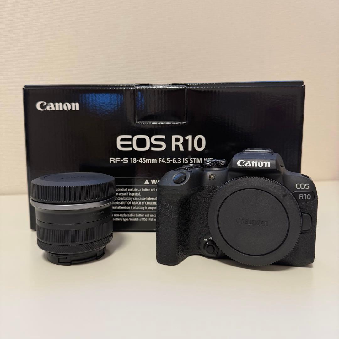 【極美品】Canon EOS R10 RF-S18-45 レンズキット