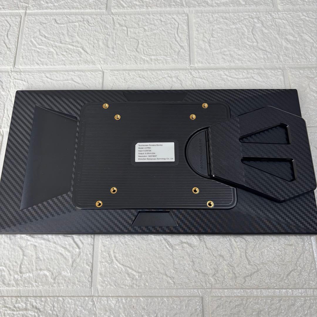 ❤️1品限り❤️12.1インチポータブルモニタータッチスクリーンFHD1080P