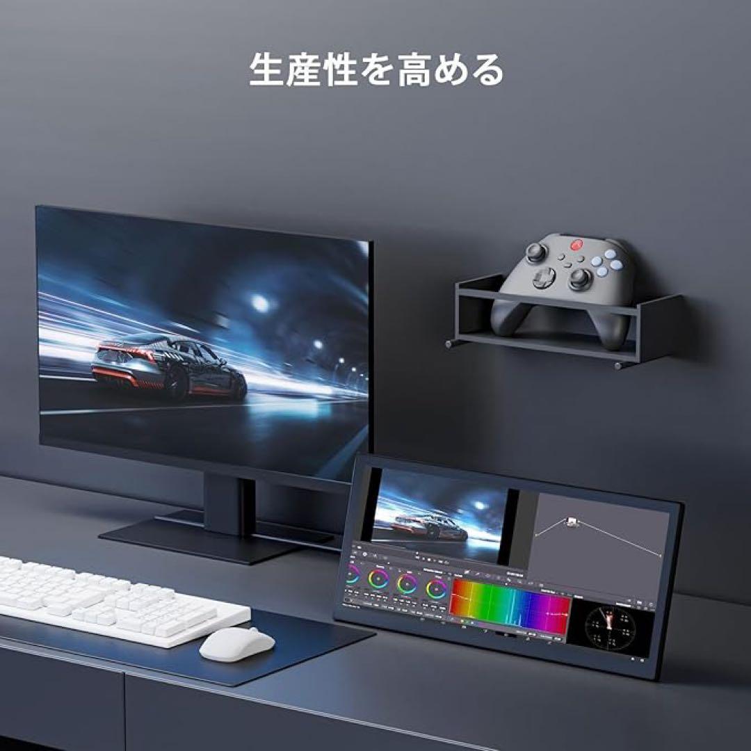 ❤️1品限り❤️12.1インチポータブルモニタータッチスクリーンFHD1080P