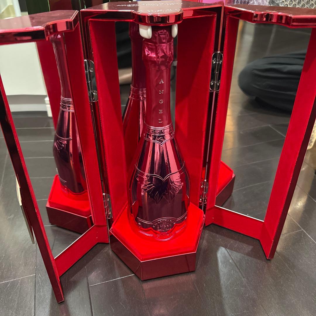 ANGEL CHAMPAGNE Brut Vintage 2005 赤