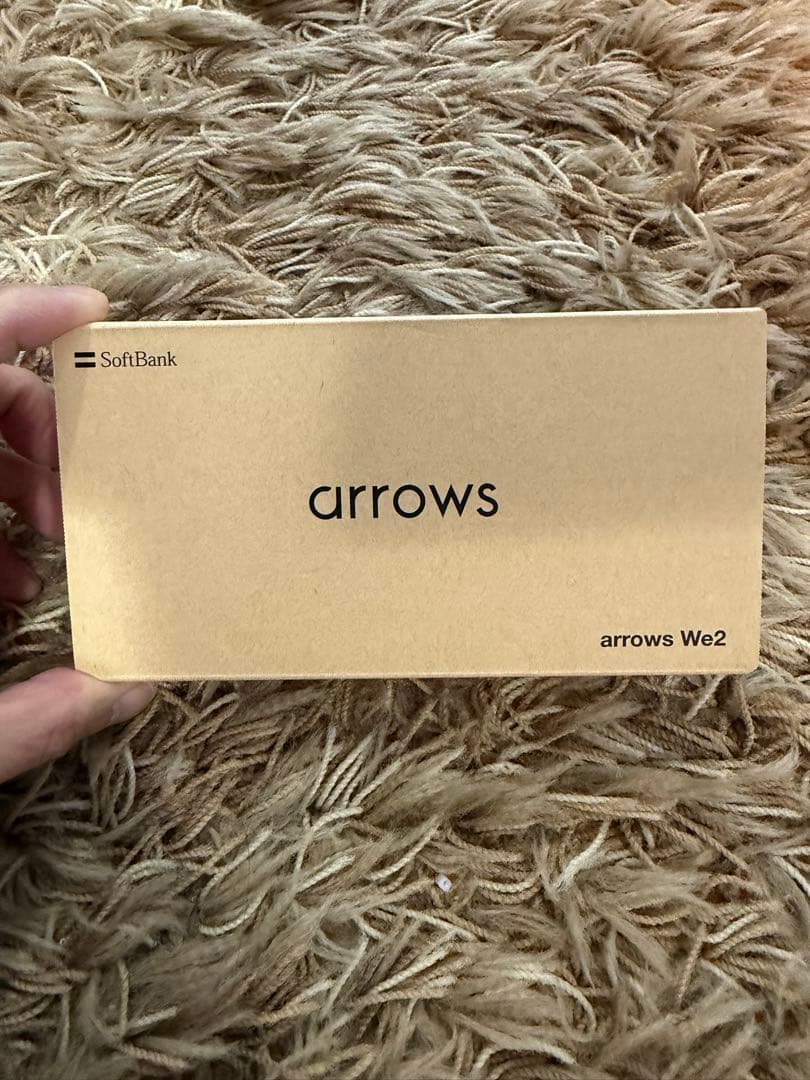 【新品未使用】SoftBank arrows We2 ミストホワイト 本体