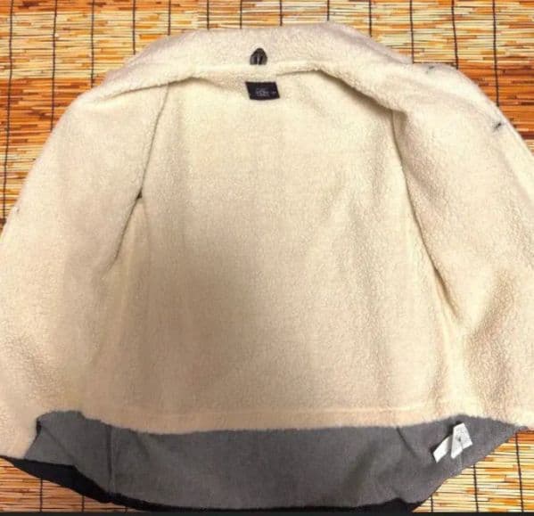 エビス　デニム　ジャケットコート L 大 カモメ 白