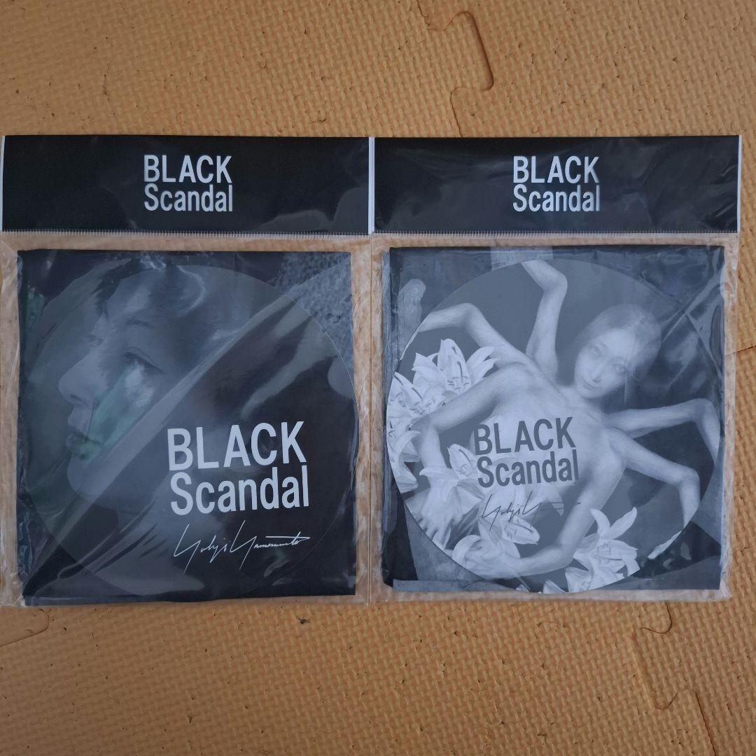 ヨウジヤマモト 内田すずめ ノベルティステッカーハンカチ 2枚セット