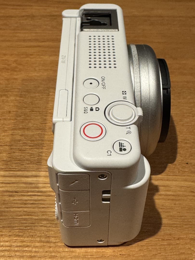 ソニー / Vlog用カメラ/ ZV-1F ホワイト　新品同様品