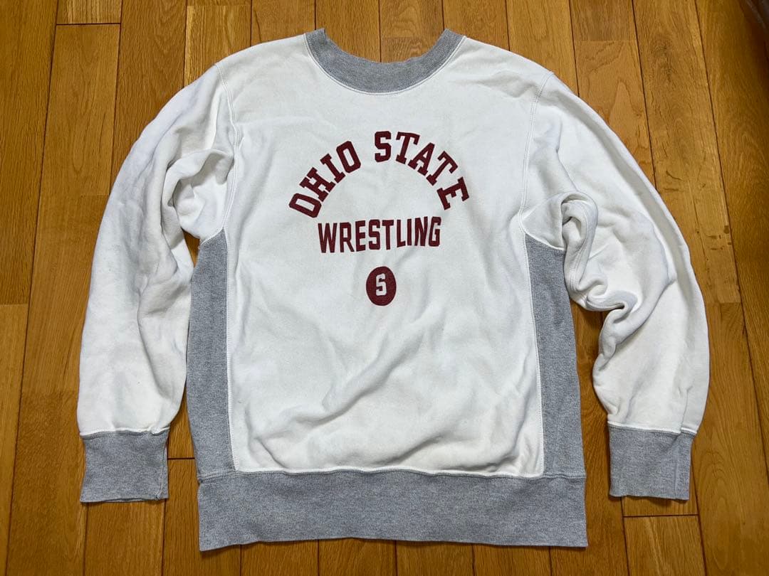 古い　WAREHOUSE リバースウィーブ　スウェット