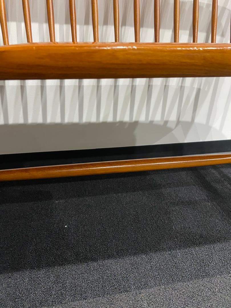 キツツキマーク　飛騨　ソファー　ベンチ　レトロ　ヴィンテージ 2人がけ