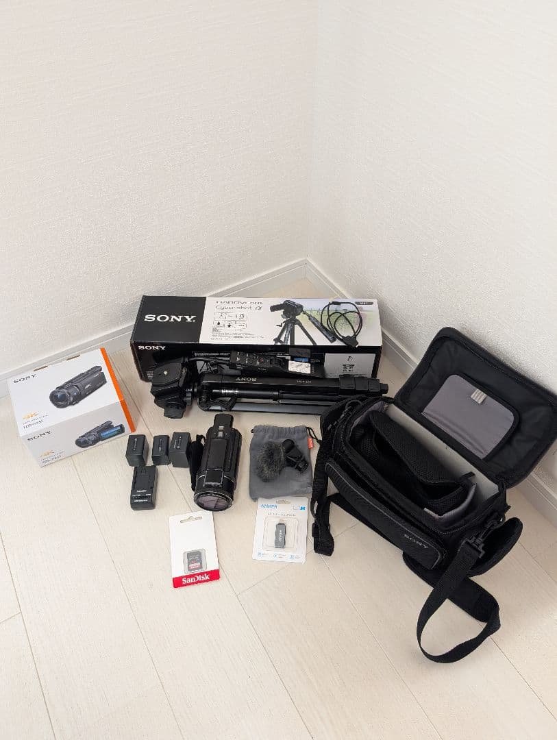 【美品中古】SONY FDR-AX55【装備品多数付属】【値下げました】