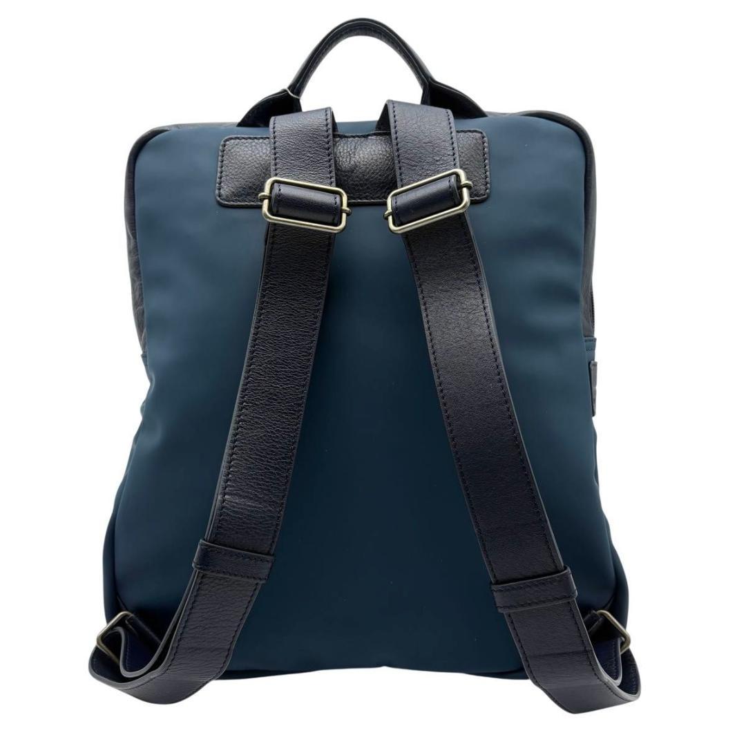 タグ付き未使用 マザーハウス　ブラインドサッカー バックパック　プラス　ネイビー