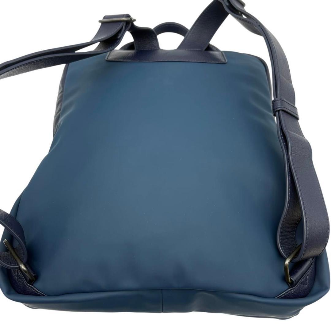 タグ付き未使用 マザーハウス　ブラインドサッカー バックパック　プラス　ネイビー