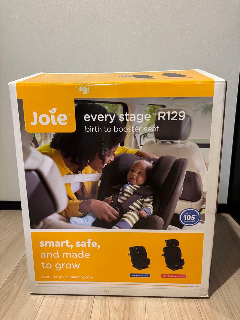 Joie 車用チャイルドシート ブラック　エブリステージR129