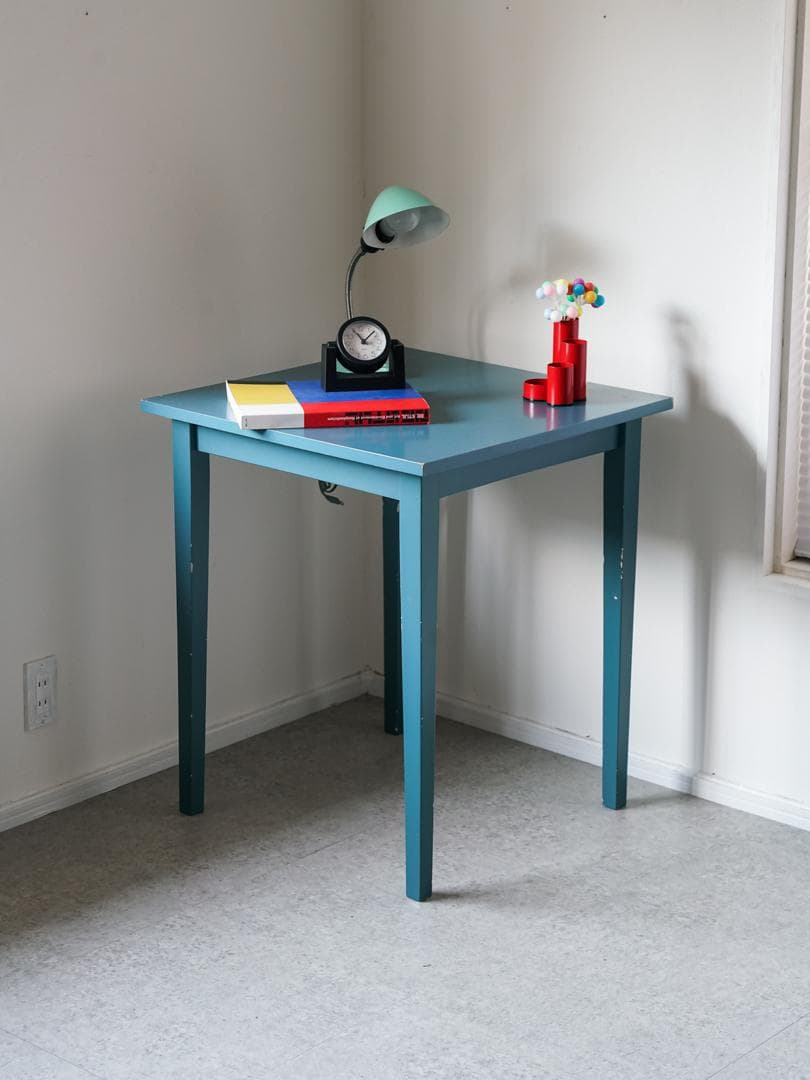 vintage テーブル 作業台 ディスプレイ 古道具 レトロポップ