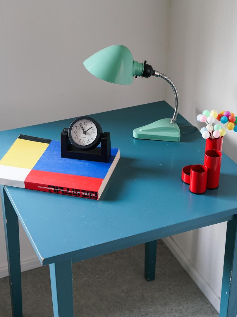 vintage テーブル 作業台 ディスプレイ 古道具 レトロポップ