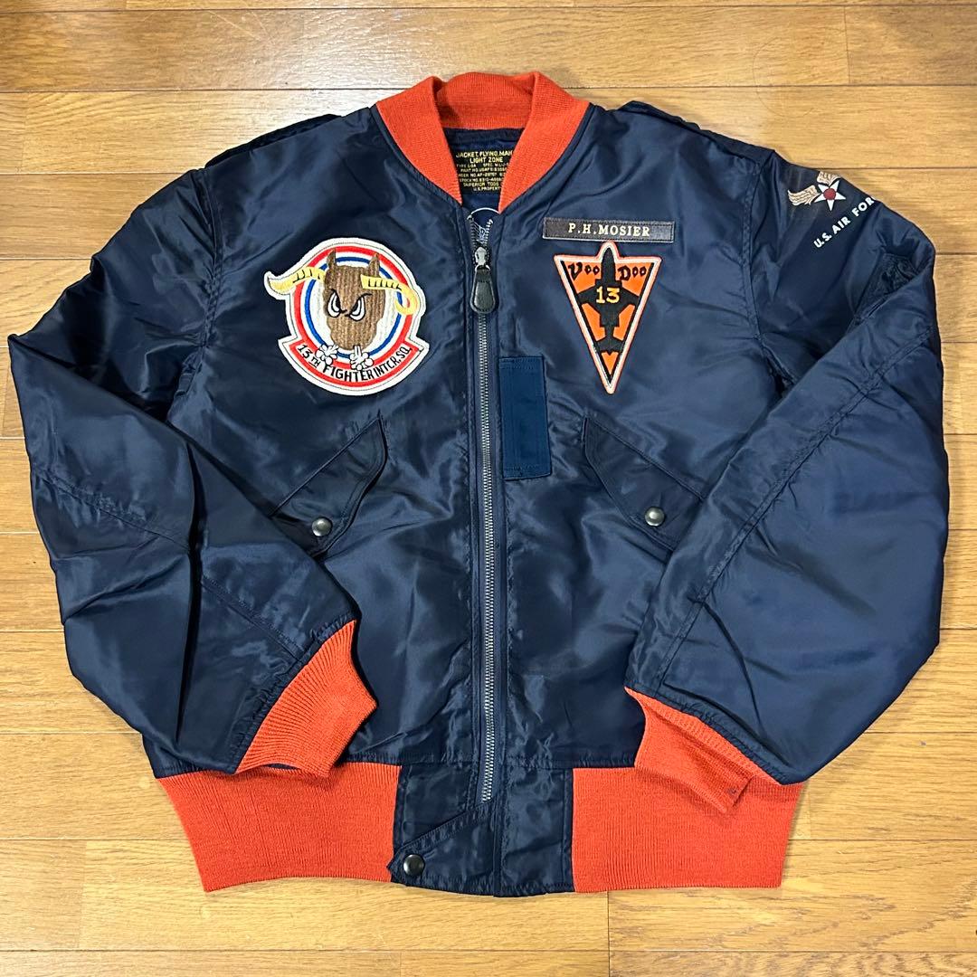 バズリクソンズ⭐︎L-2A ⭐︎ ORANGE RIB ⭐︎BR15514⭐︎お値引き