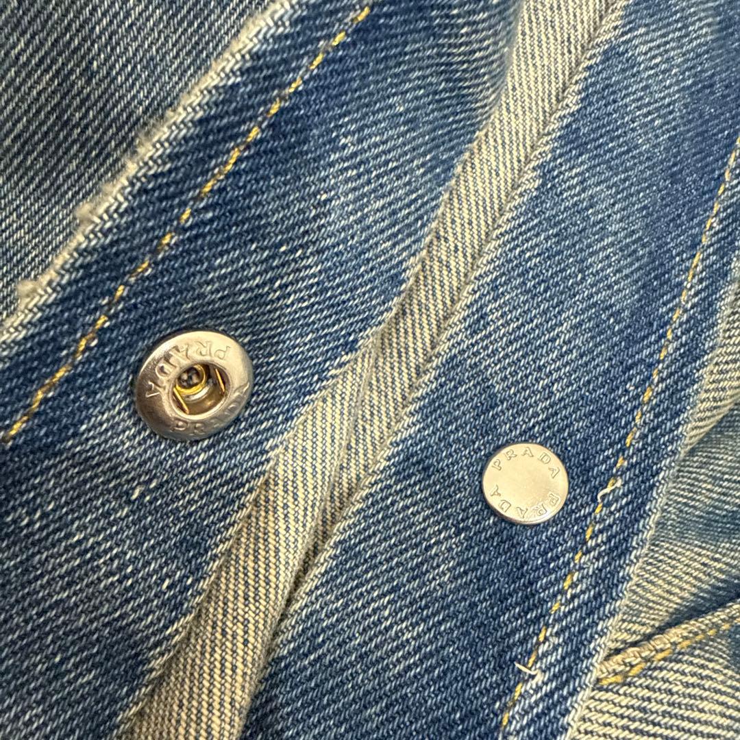 プラダ　PRADA オーバーデニムジャケット