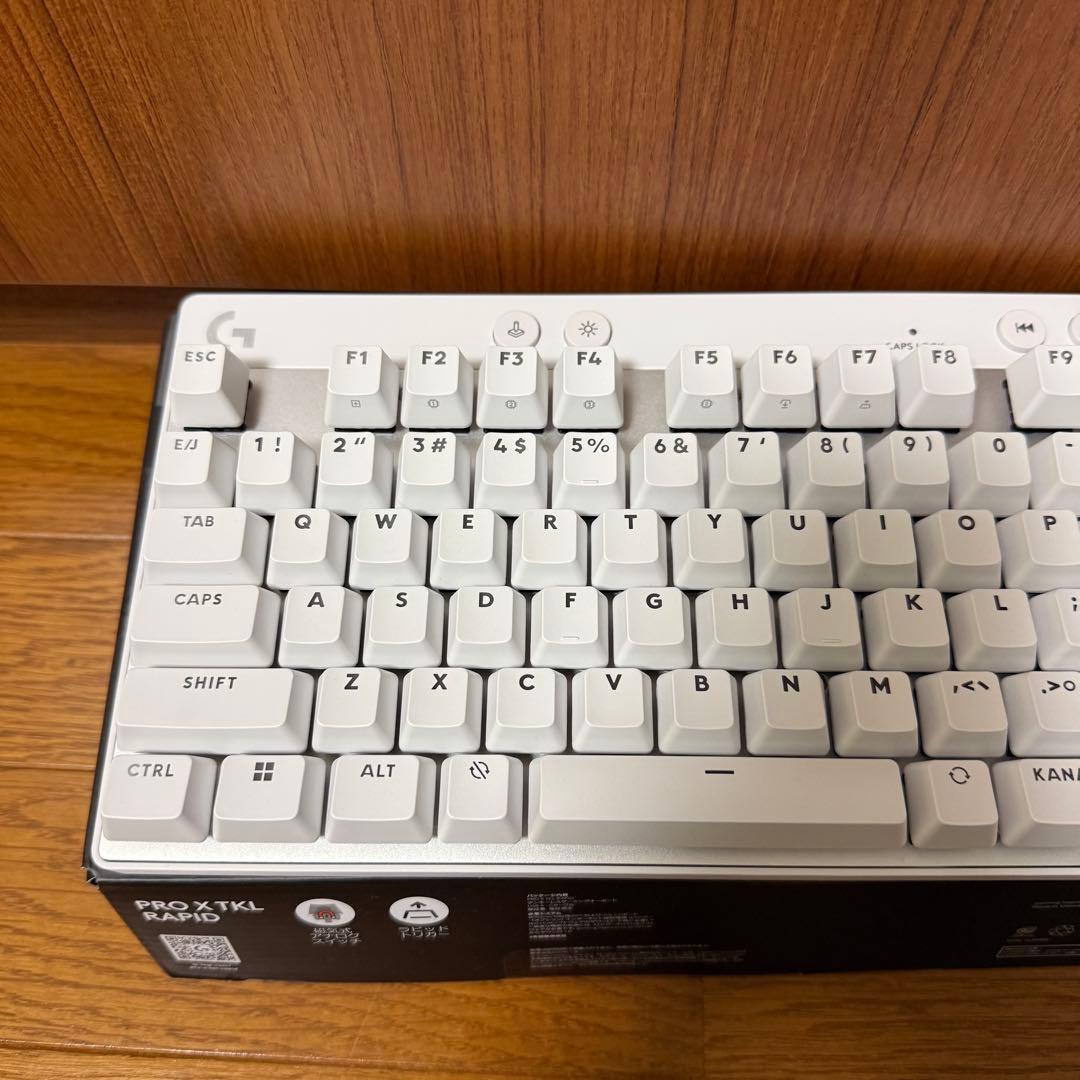 Logicool PRO X TKL RAPID ホワイト