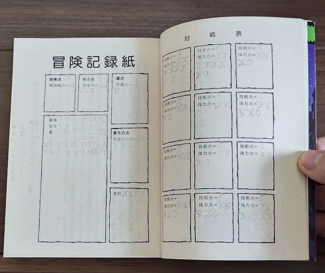 ゲームブック ナイトメアキャッスル