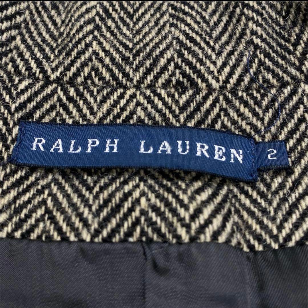 美品 RALPH LAUREN ラルフローレン ジャケット ブレザー ツイード