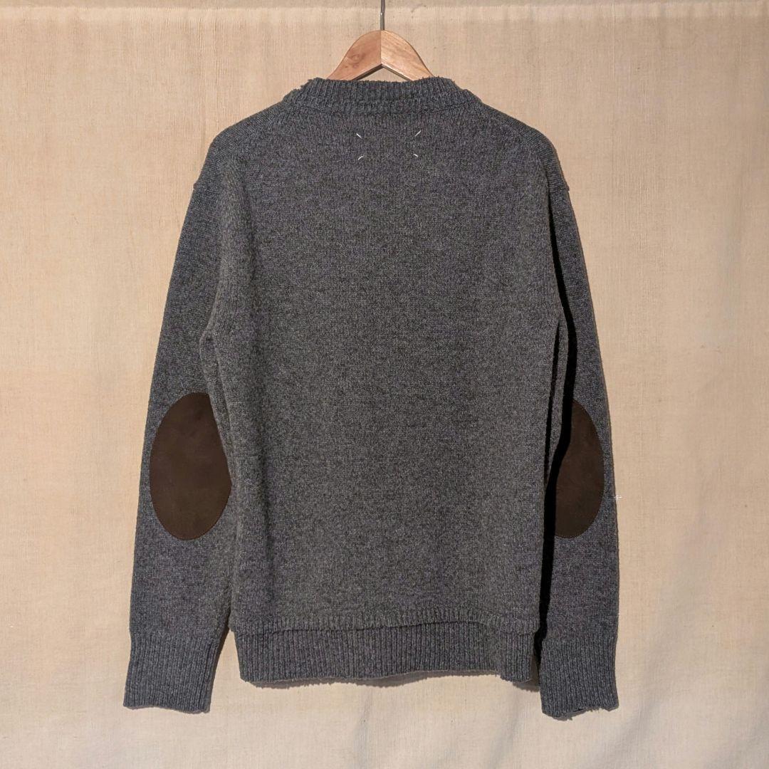 maison margiela メゾンマルジェラ エルボーパッチニット