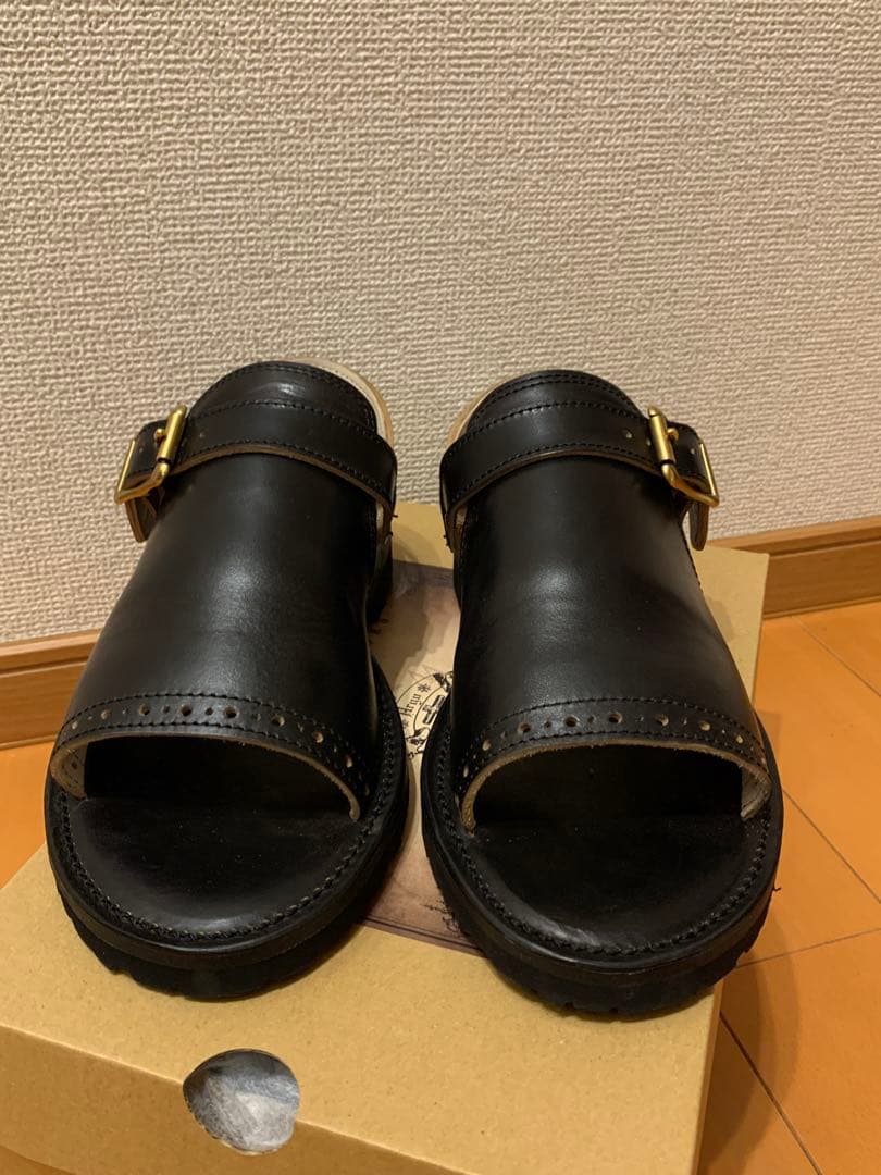 Argo アルゴ WRAP UP SANDALS ホースバット レザーサンダル