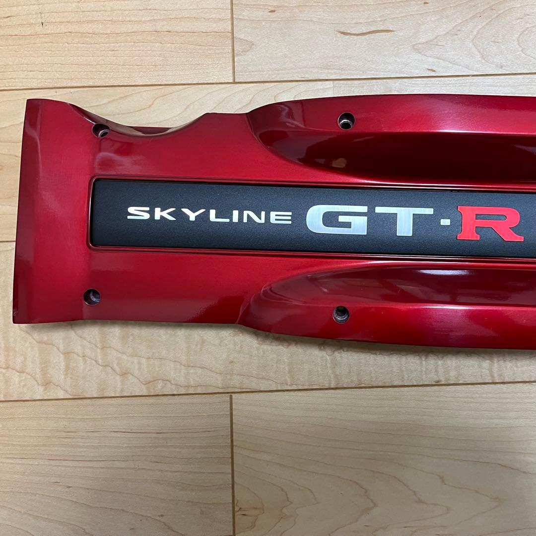 日産 スカイライン GT-R ヘッドカバー エンジンカバー　ロッカーカバー　赤