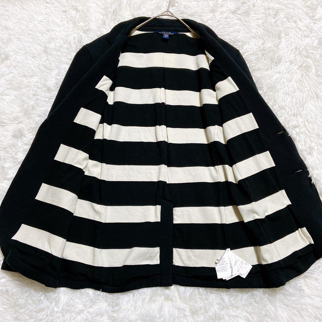  様全話⭐️ポロラルフローレン　ブレザー　金ボタン　ジャージ素材