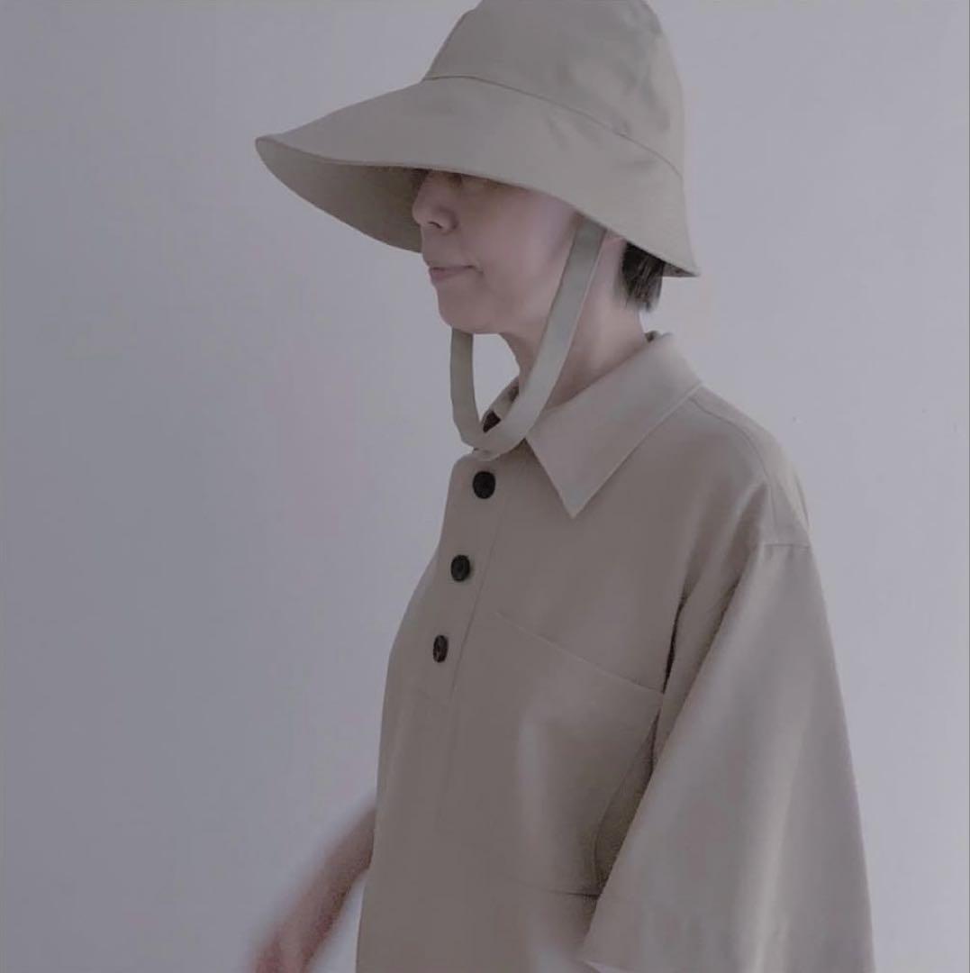 帽子 ocaille Original 2way hat offwhite