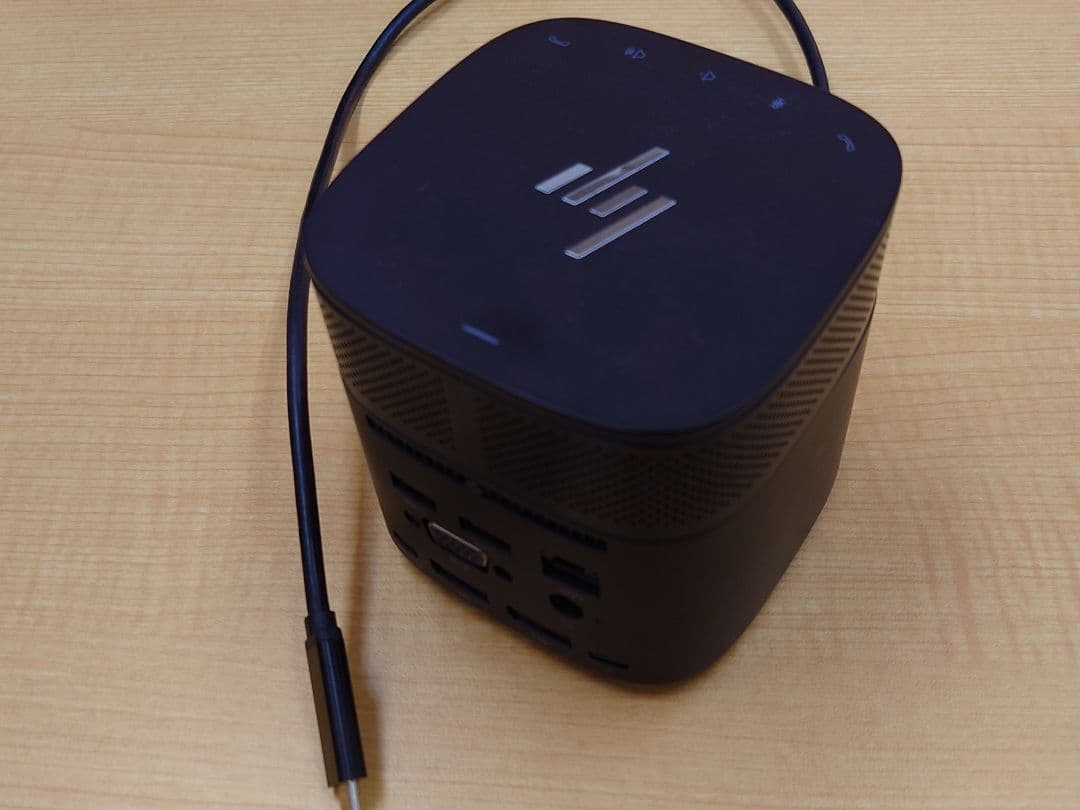 HP Thunderbolt Dock 120W G2 スピーカー付