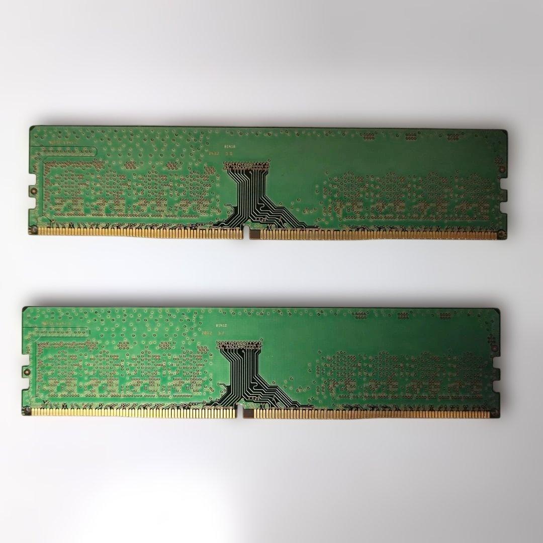 SAMSUNG DDR4 3200MHz 16GB×2枚 32Gb 動作確認済