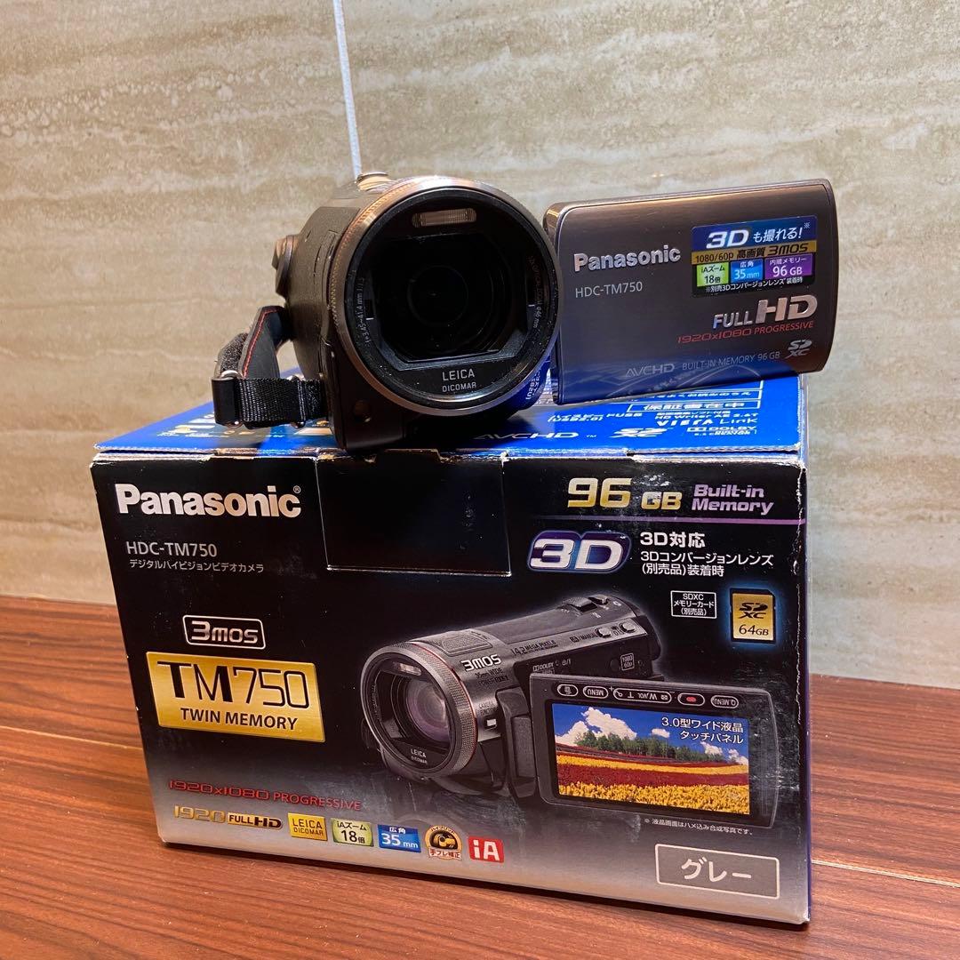Panasonic HDC-TM750 ビデオカメラ ほぼ新品 3396