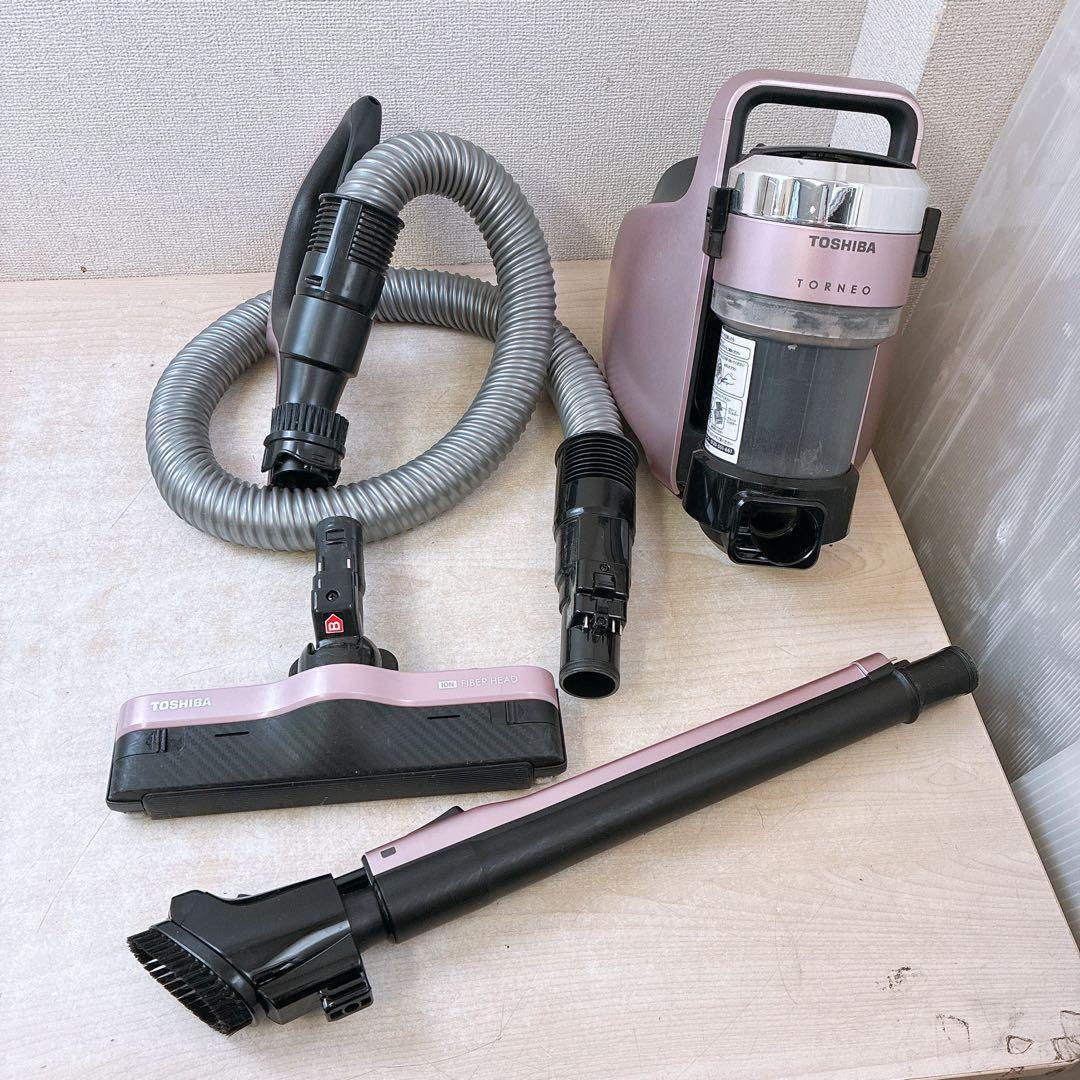 通電OK 東芝 2021年製 キャニスター型掃除機 クリーナー トルネオ 中古品