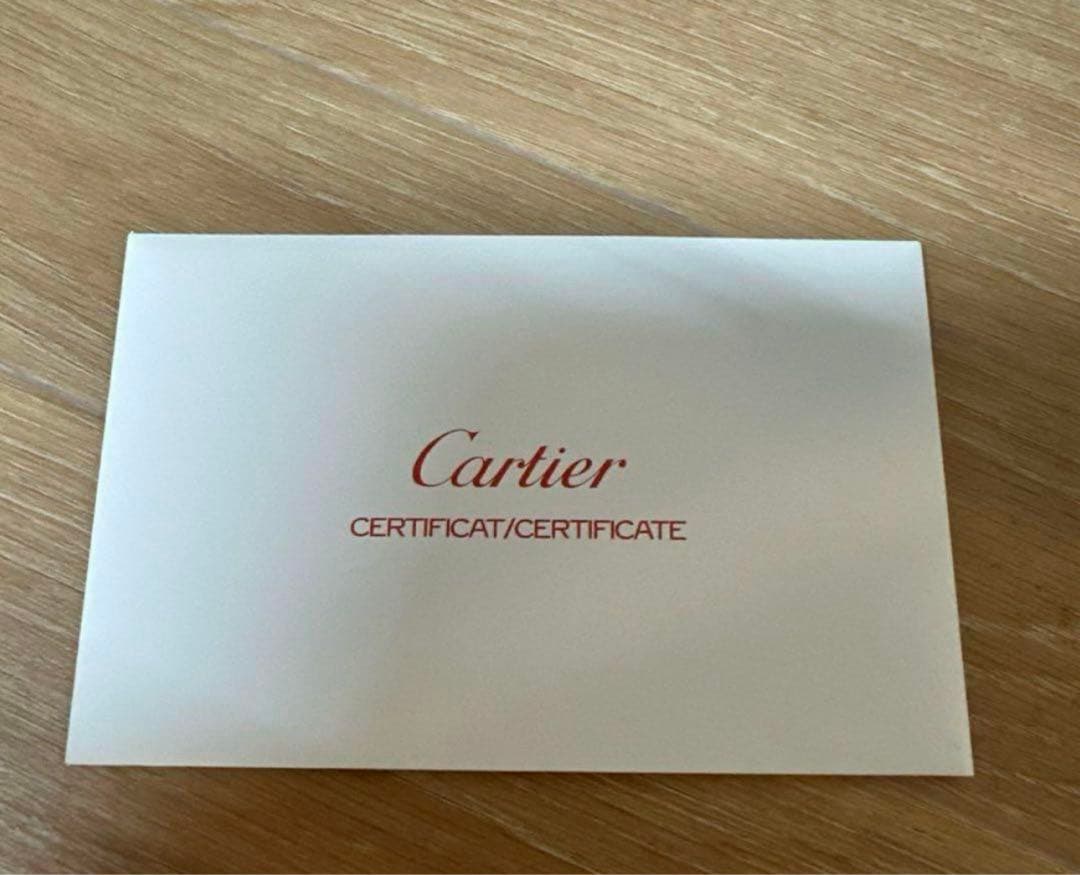 新品 カルティエ 超美品ネックレス空箱セット