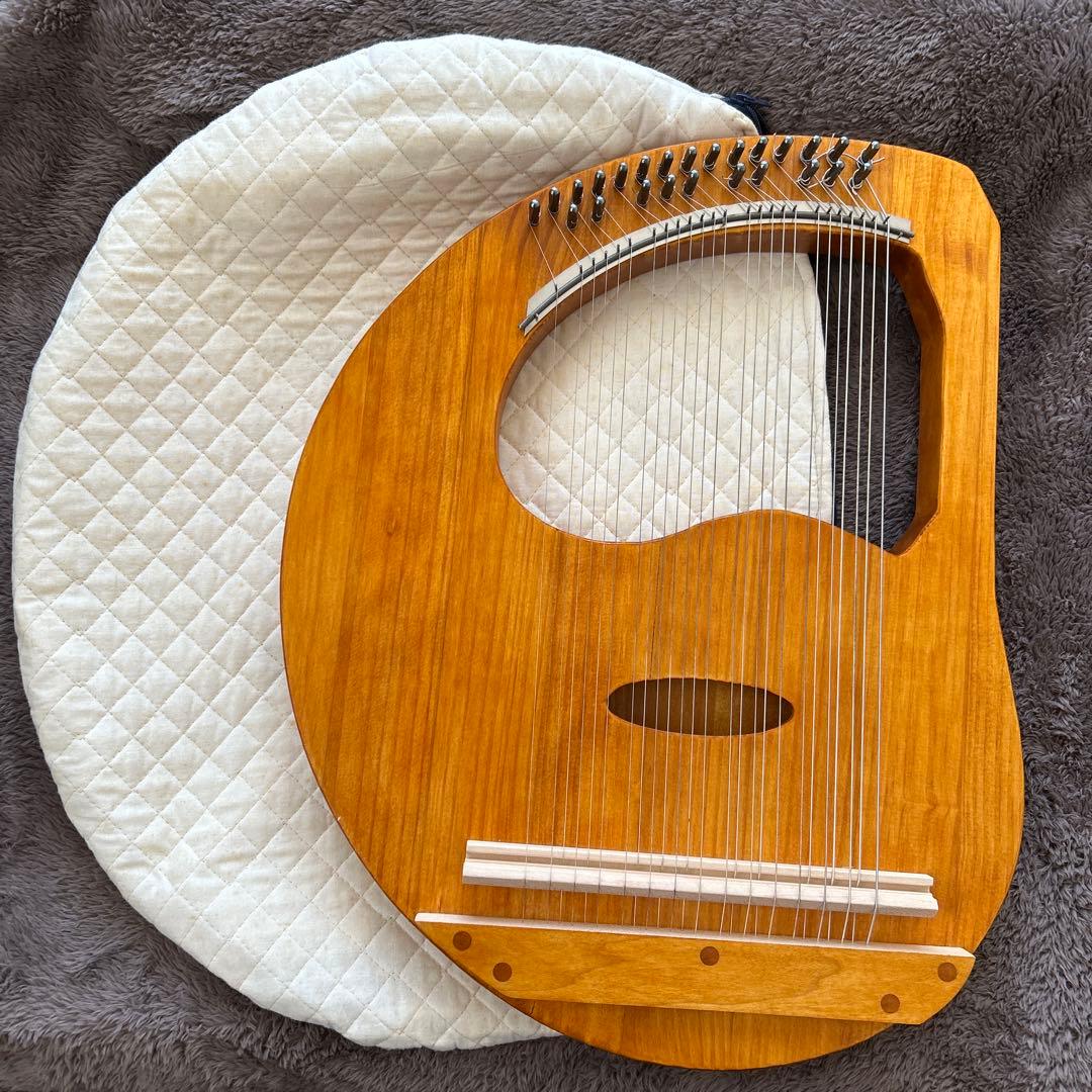 リラ工房　ライアー + 教則本、電子チューナーなど【練習用】