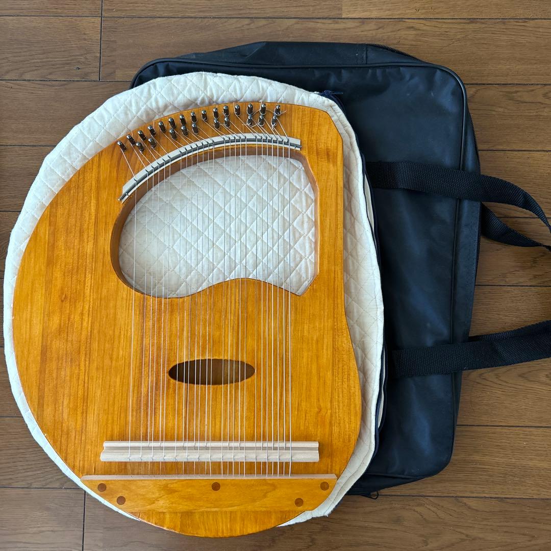 リラ工房　ライアー + 教則本、電子チューナーなど【練習用】