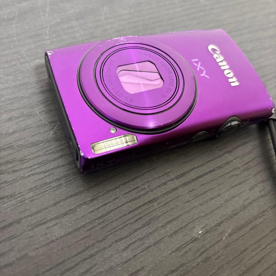 【元箱付き】 Canon IXY パープル 本体と付属品