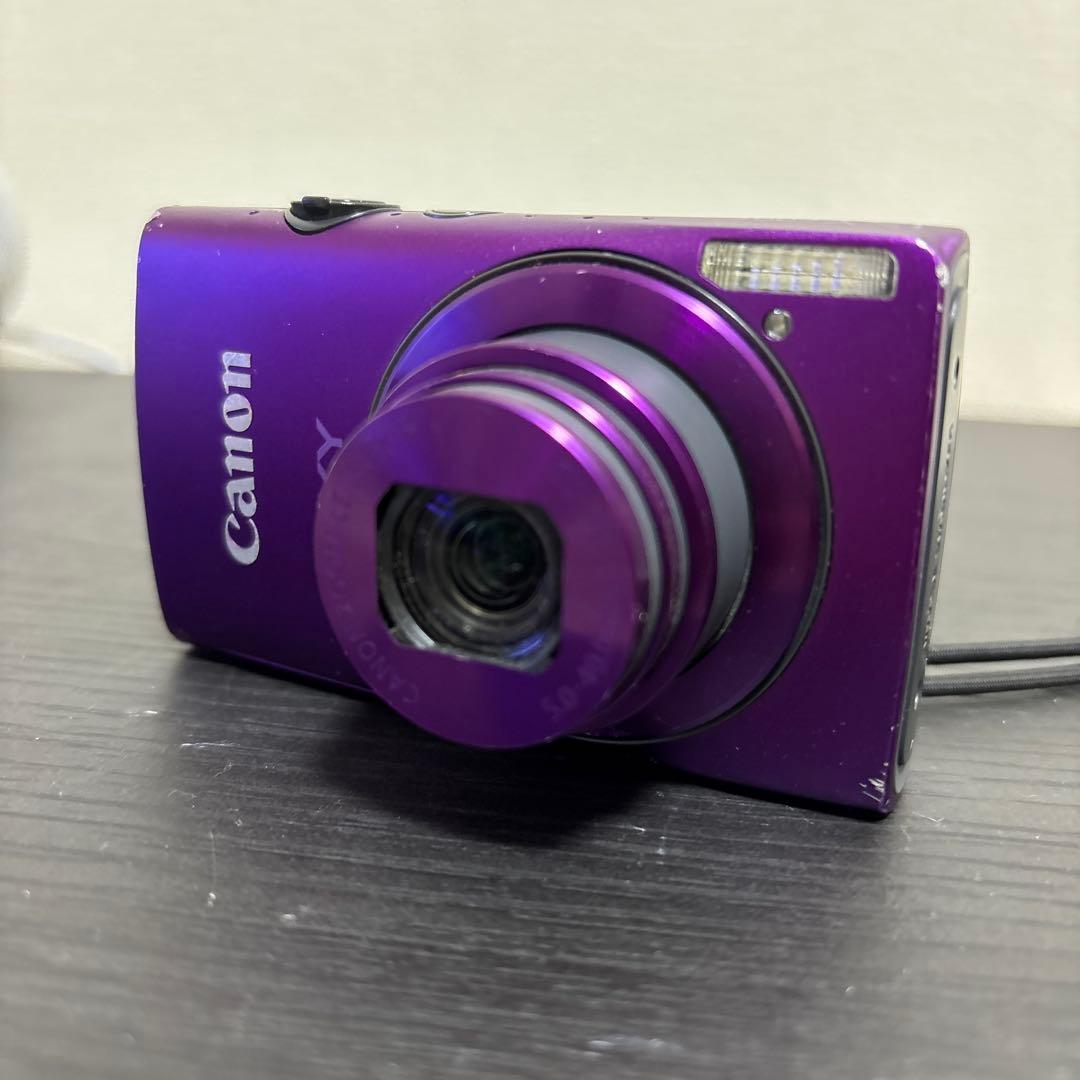 【元箱付き】 Canon IXY パープル 本体と付属品