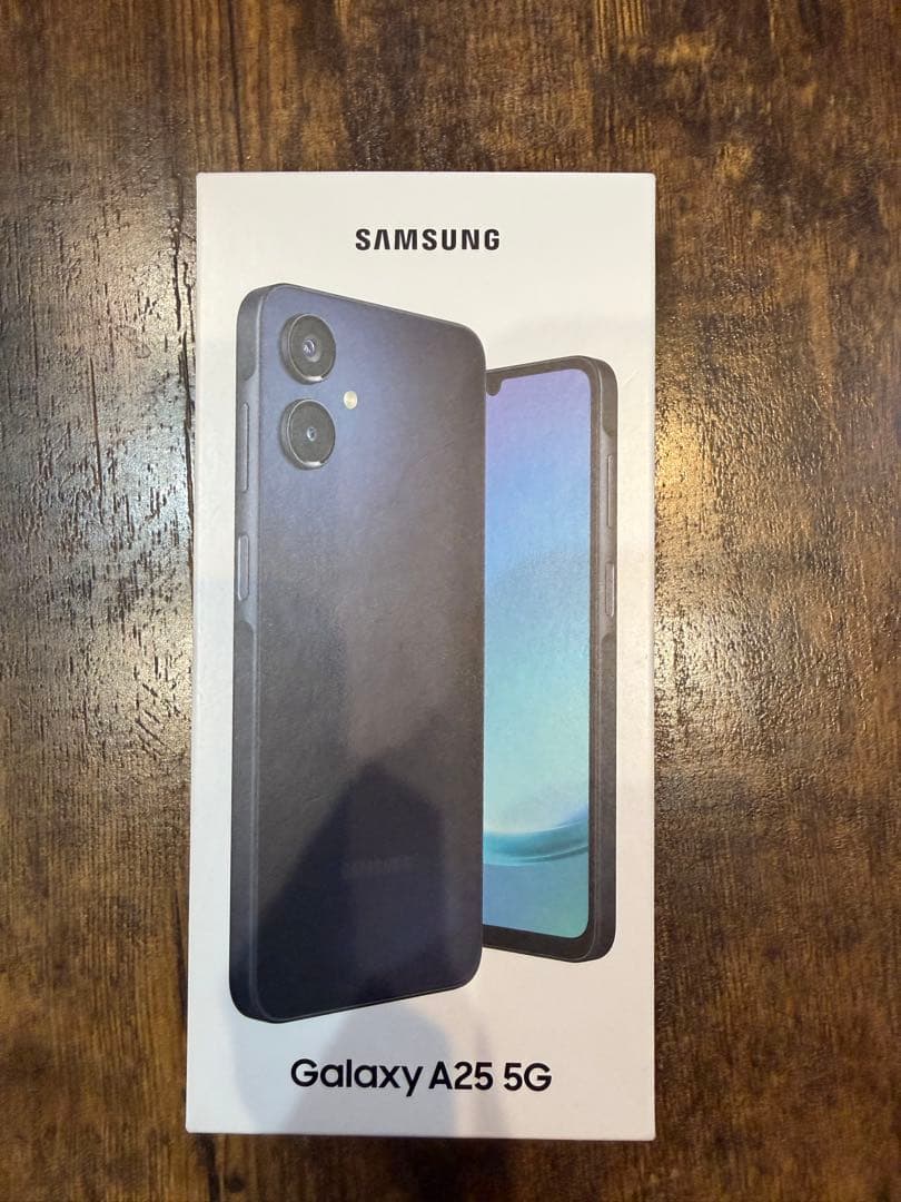 A25黒　未開封　残債なし